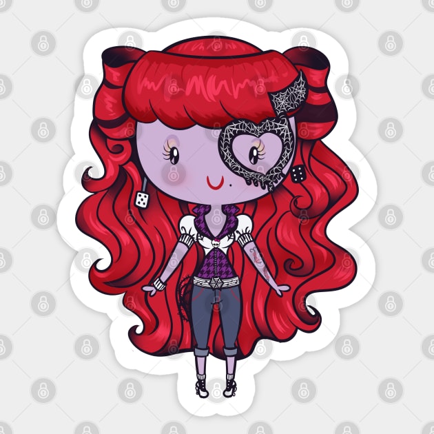 Opera Girl: Lil' CutiEs Sticker by Ellador